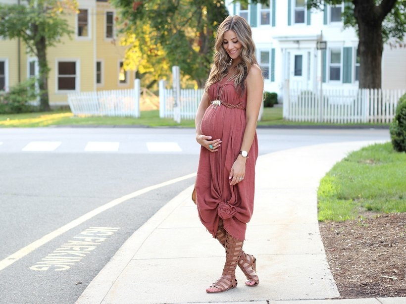 Как одеться стильно и красиво беременной девушке