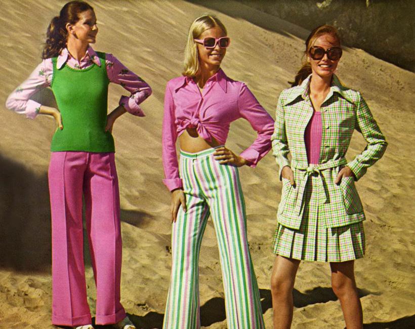 Мода 1970-х годов с фото