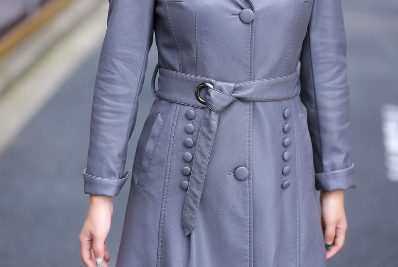 Модели демисезонных пальто для стройных женщин