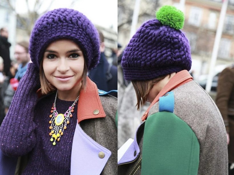 Модели женских зимних шапок