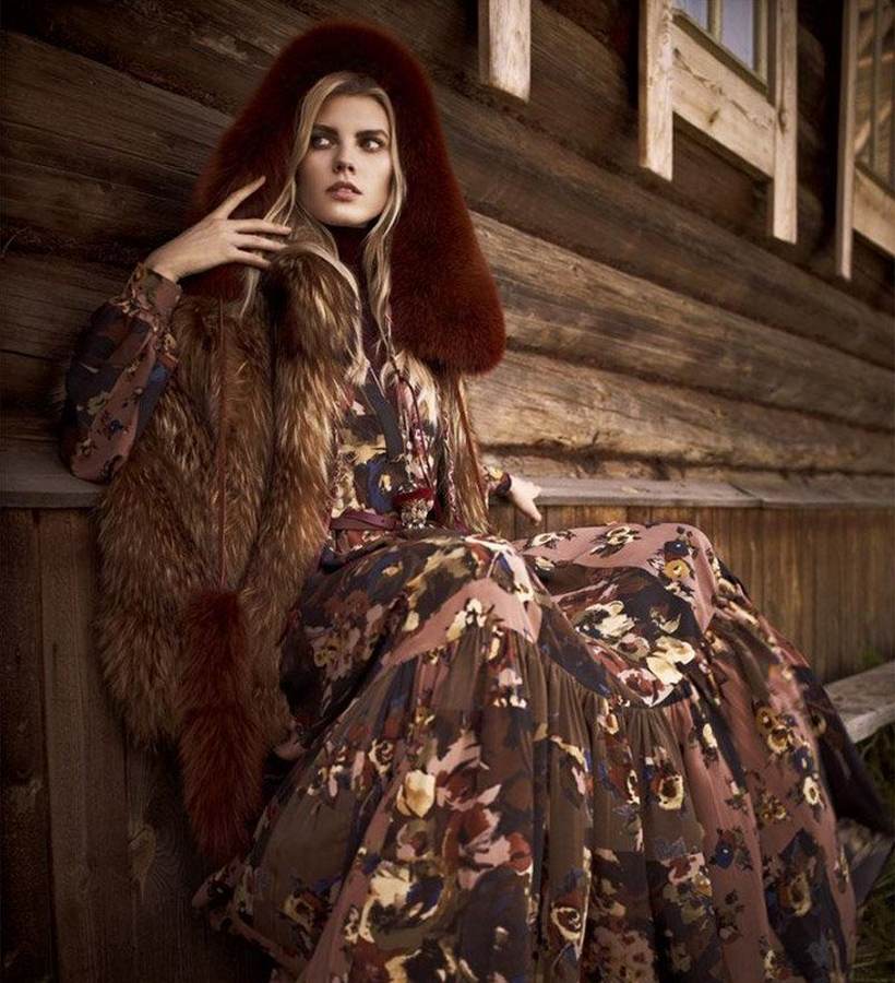 Русский стиль в одежде для женщин